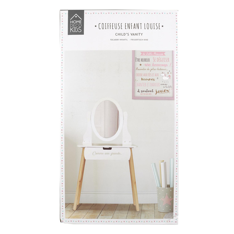 Coiffeuse enfant Louise Home Deco Kids