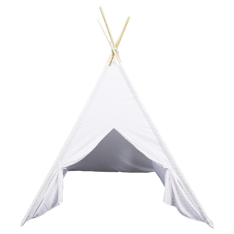 Tipi decoratif enfant Blanc Home Deco Factory