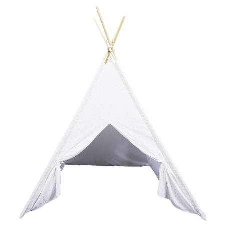 Tipi decoratif enfant Blanc Home Deco Factory