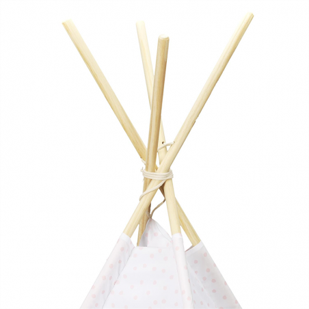 Tipi decoratif enfant Blanc Home Deco Factory