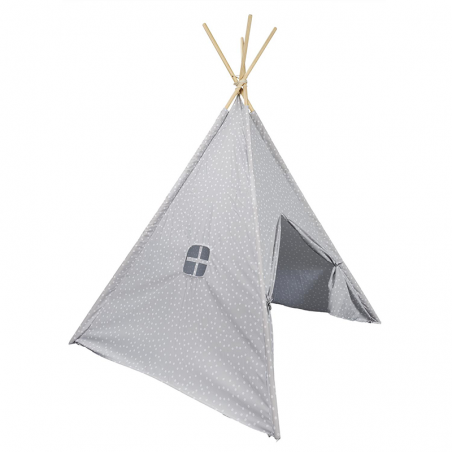 Tipi decoratif enfant Gris Home Deco Factory