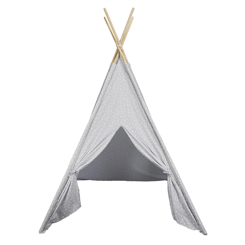 Tipi decoratif enfant Gris Home Deco Factory