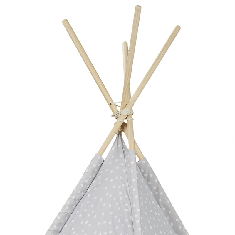 Tipi decoratif enfant Gris Home Deco Factory