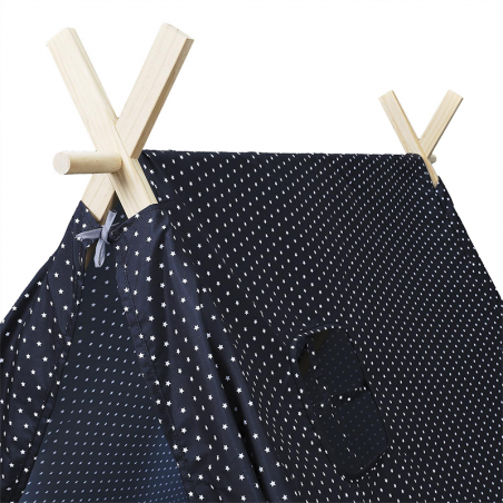 Tente chambre enfant Bleu Marine Home Deco Factory