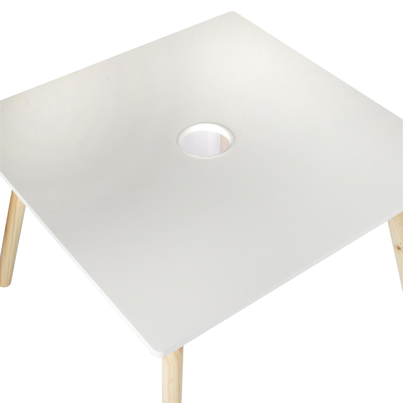 Table avec pot a crayons Gribouille Home Deco Kids