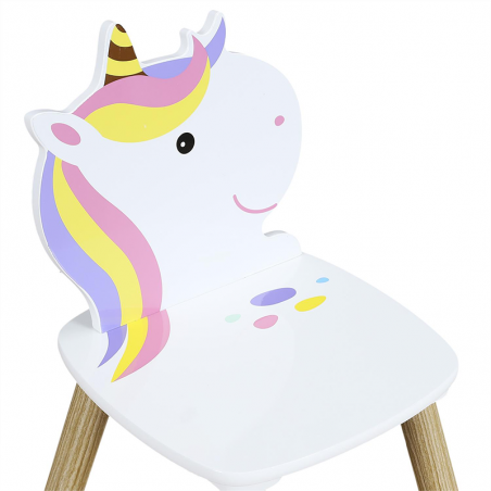 Table et 2 chaises Licorne Lily Home Deco Kids