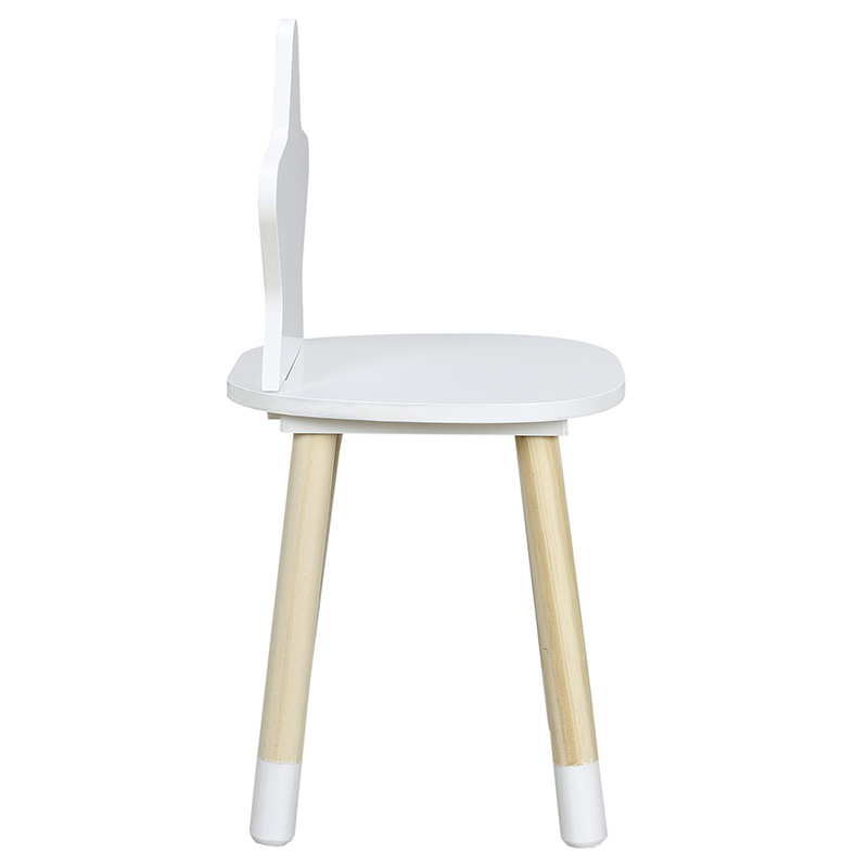 Chaise enfant étoile Blanche Home Deco Kids