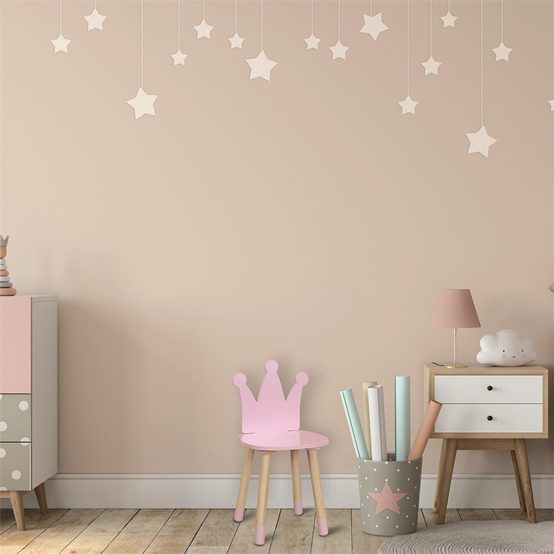 Chaise enfant couronne Rose Home Deco Kids