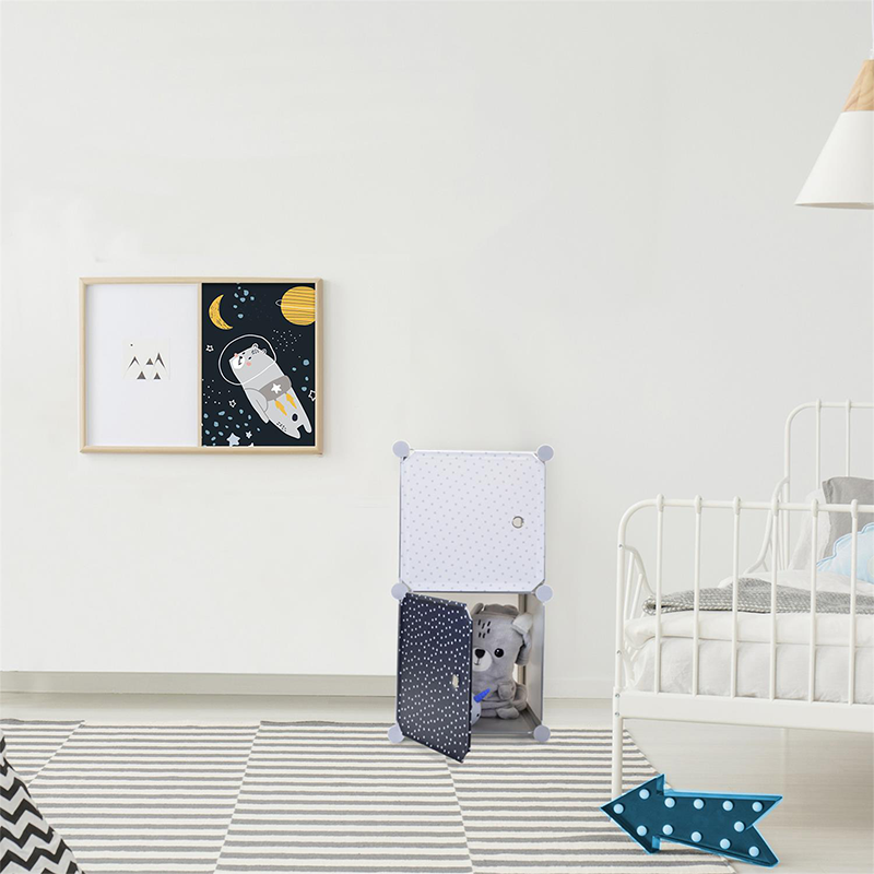 Rangement Modulable 2 Cubes Garçon Home Deco Kids