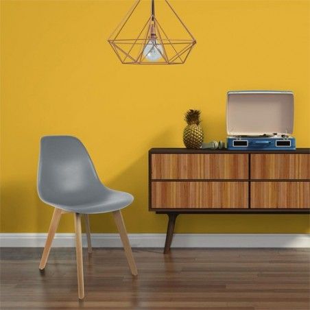 Chaise scandinave coque Noire