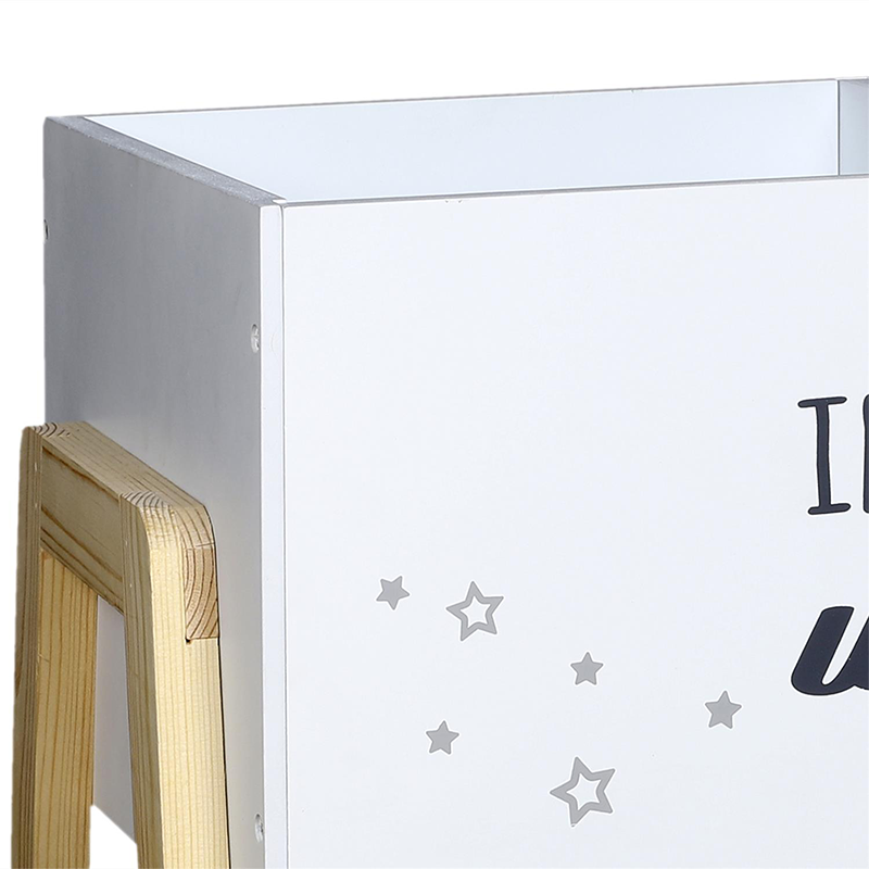 Bac à livres enfant Il était une fois Blanc Home Deco kids