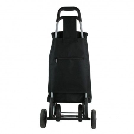 Chariot De Marche 4 Roues Noir Home Deco Factory