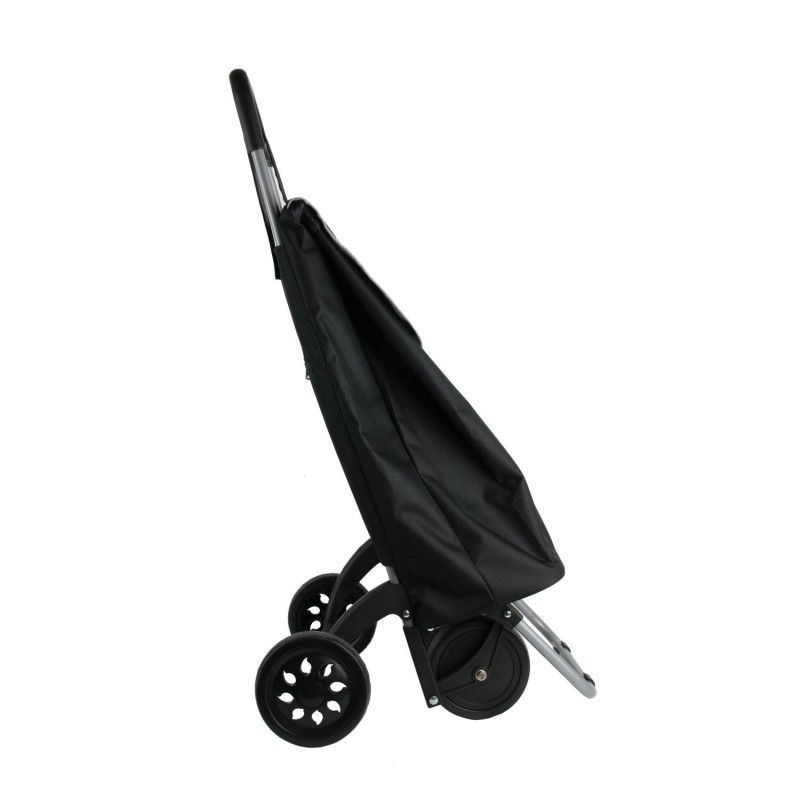 Chariot De Marche 4 Roues Noir Home Deco Factory