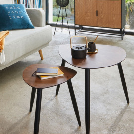 Lot De 2 Tables Mileo Noyer Atmosphera 2