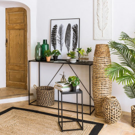 Console Gota 120 Cm Noir Atmosphera 2