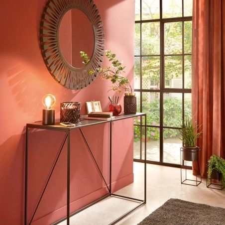 Console Gota 120 Cm Noir Atmosphera