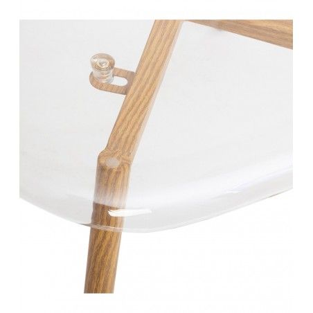 Chaise En Polycarbonate Taho Transparent Atmosphera