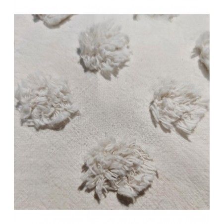 Parure De Lit Coton Lavé 240 X 220 Ivoire Atmosphera