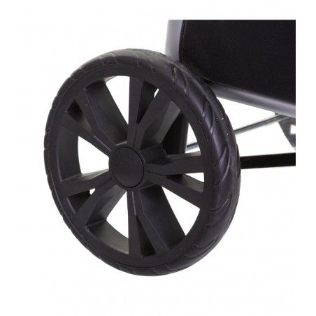 Chariot De Course Pliable Alu Noir Five