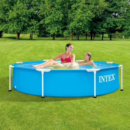 Piscine tubulaire Rond 244 x 51 Intex