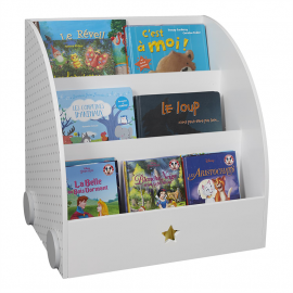 Bibliothèque Enfant Maeva Blanche Home Deco Kids 2