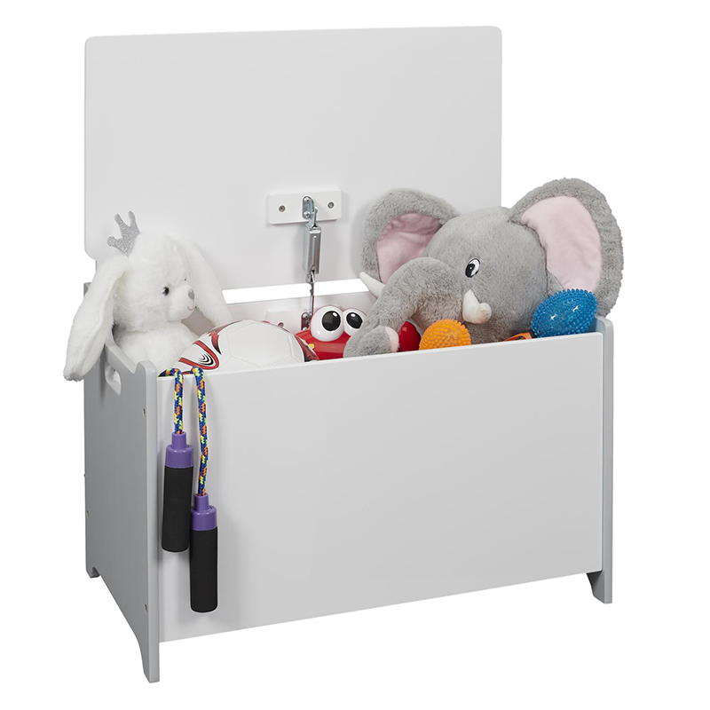 Coffre A jouets Enfant Gris Home Deco Kids