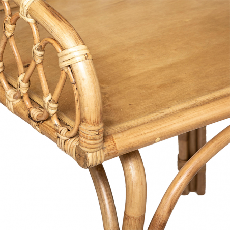 Bureau école maternelle rotin enfant Atmosphera for kids