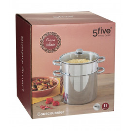 Couscoussier en Inox 11L D26 Secret de Gourmet 2