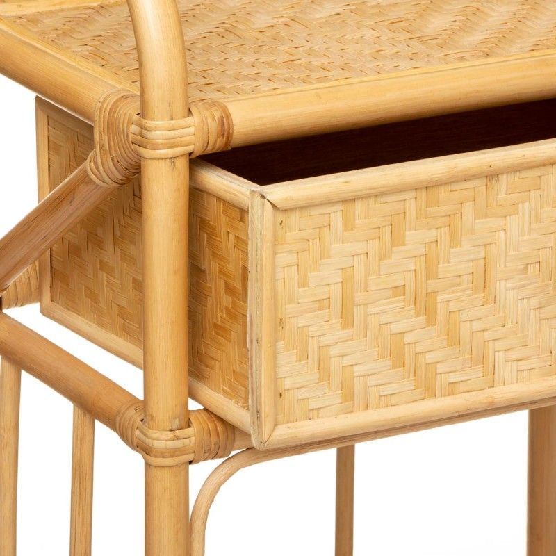 Chevet 1 tiroir rotin Aoni Atmosphera