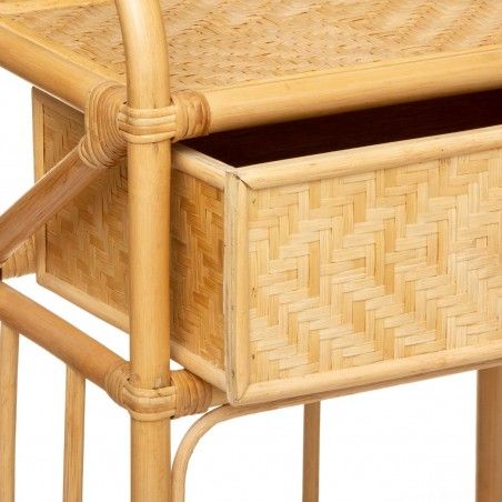 Chevet 1 tiroir rotin Aoni Atmosphera