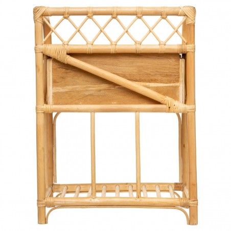 Chevet 1 tiroir rotin Aoni Atmosphera