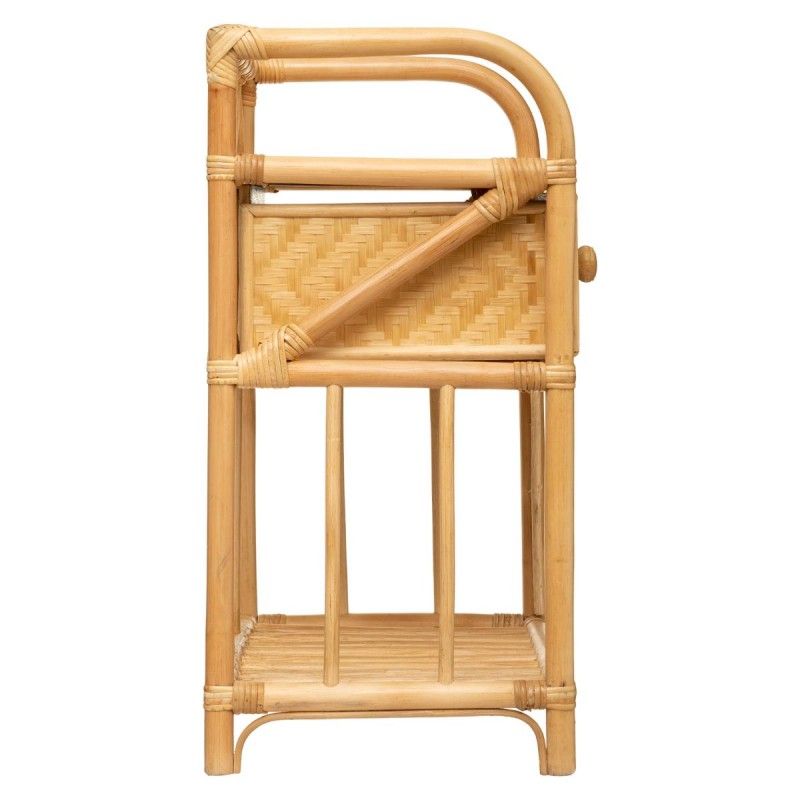 Chevet 1 tiroir rotin Aoni Atmosphera