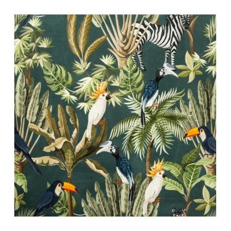 Fauteuil Velours Jungle Sango Atmosphera