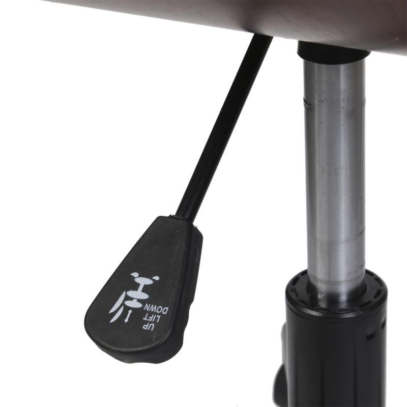 Chaise A Roulettes Reno Noir Home Deco Factory