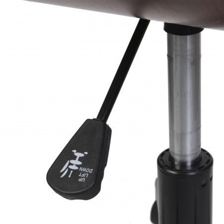 Chaise A Roulettes Reno Noir Home Deco Factory