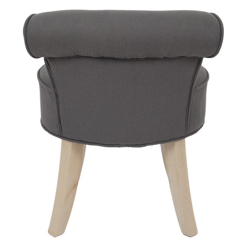 Fauteuil Eleonor Gris Home Deco Factory