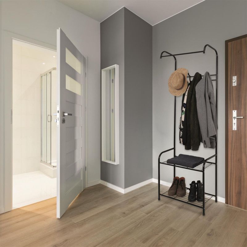 Penderie D'Entrée Crochets 2 Étages Home Deco Factory