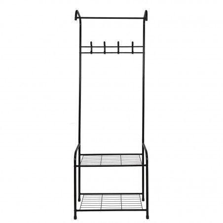 Penderie D'Entrée Crochets 2 Étages Home Deco Factory