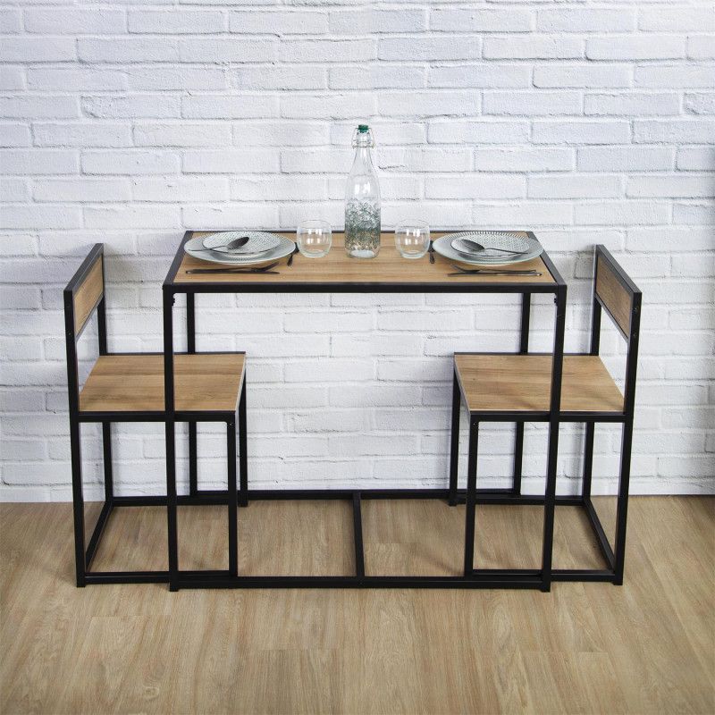 Table Et 2 Chaises Otis Home Deco Factory