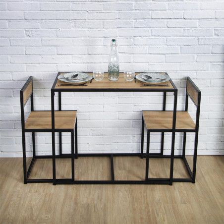 Table Et 2 Chaises Otis Home Deco Factory