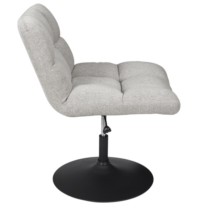 Fauteuil Pivotant Anton Gris Home Deco Factory
