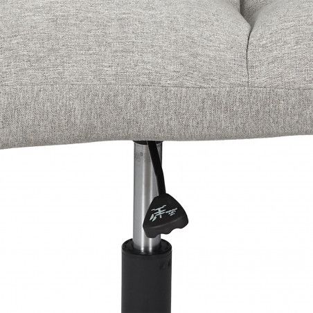 Fauteuil Pivotant Anton Gris Home Deco Factory