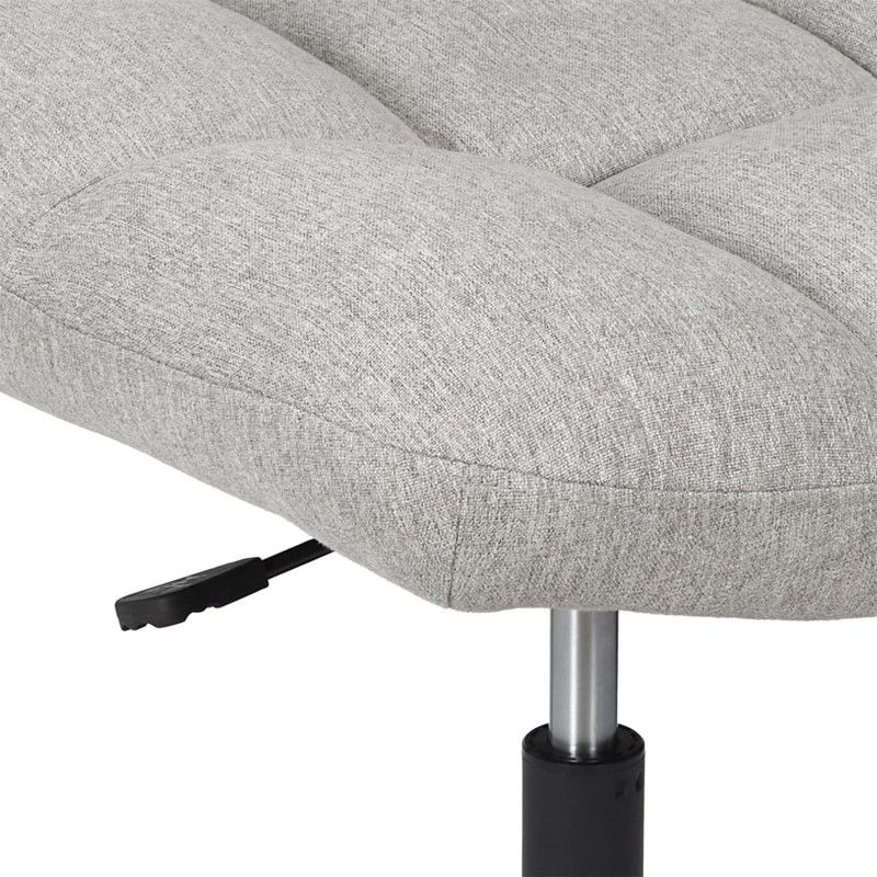 Fauteuil Pivotant Anton Gris Home Deco Factory