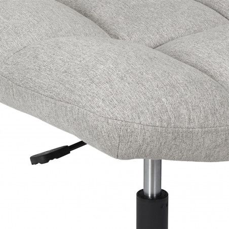 Fauteuil Pivotant Anton Gris Home Deco Factory