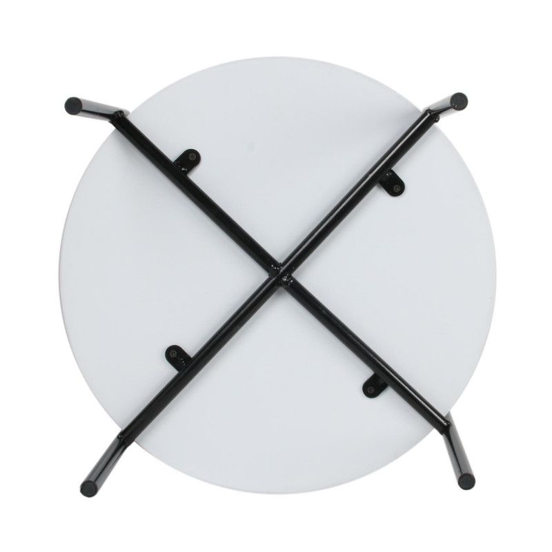 Table D'Appoint Coffre Blanc Home Deco Factory