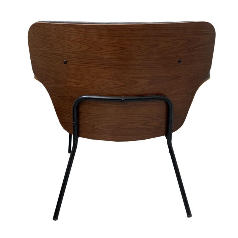 Fauteuil Sam Tissu Gris Home Deco Factory