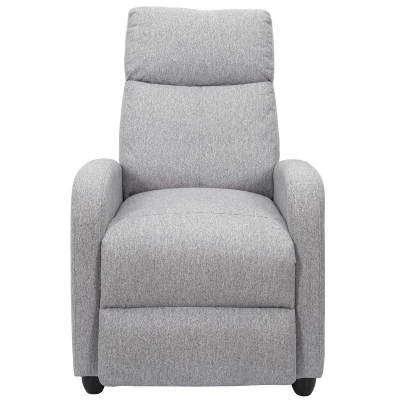 Fauteuil De Relaxation Dream Gris Home Deco Factory