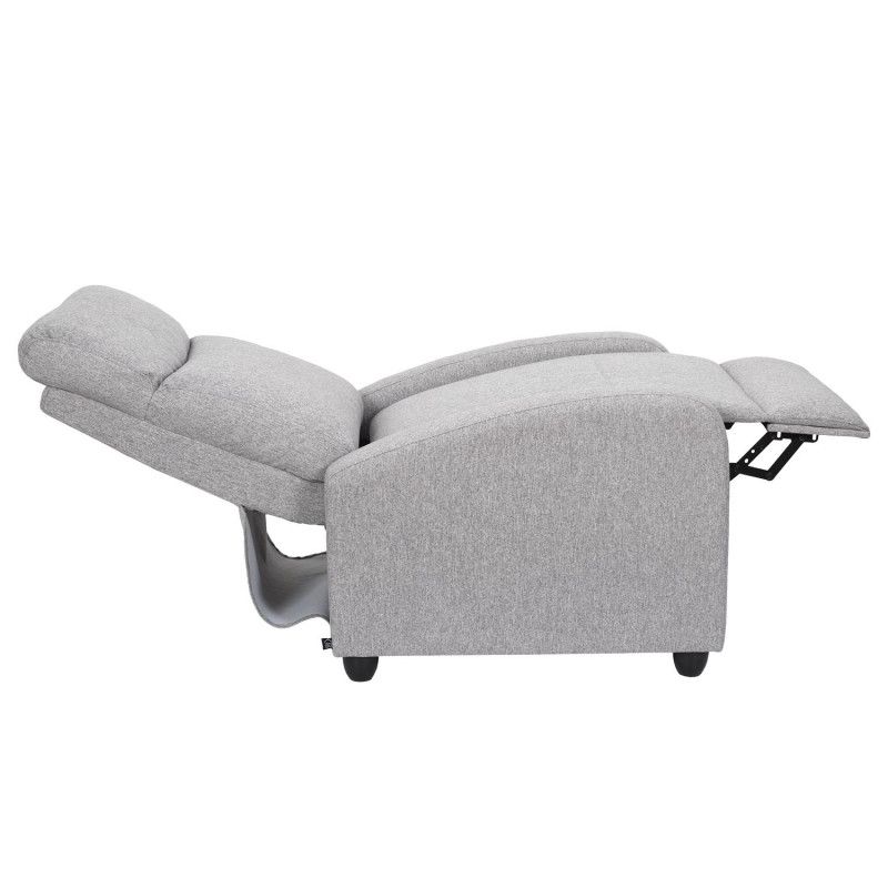 Fauteuil De Relaxation Dream Gris Home Deco Factory
