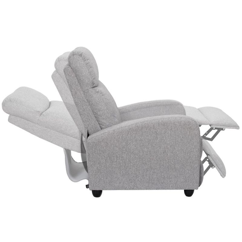 Fauteuil De Relaxation Dream Gris Home Deco Factory
