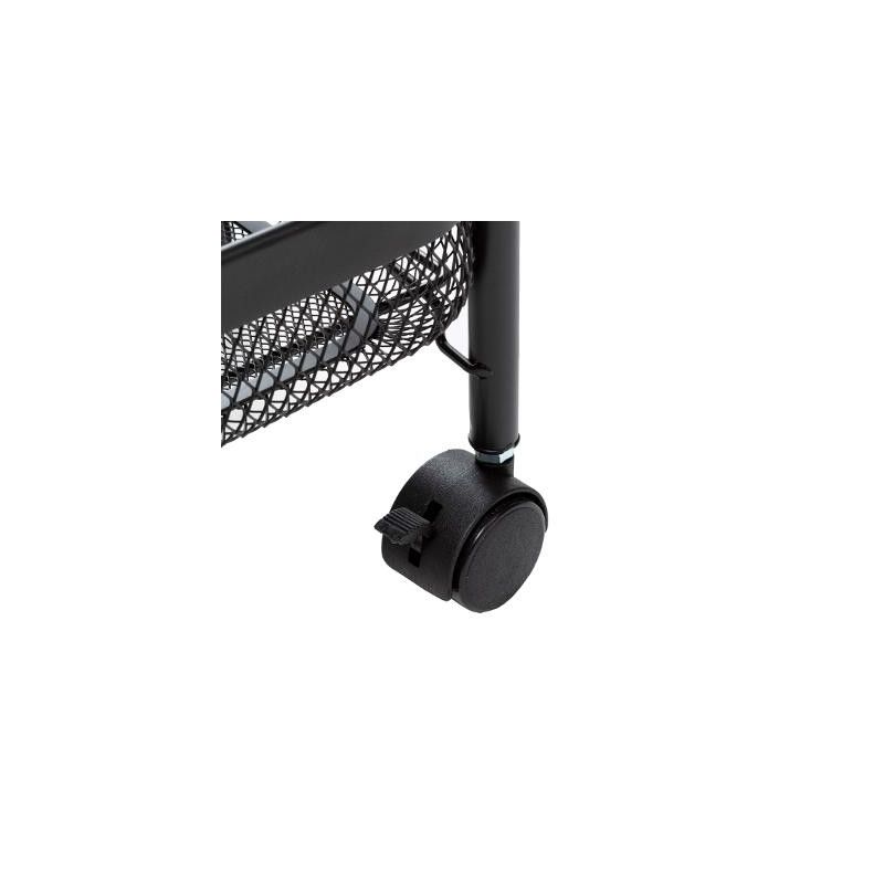 Desserte De Cuisine En Métal Noir Mayaj Five